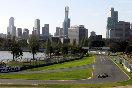 A general view of the Australian Grand Prix