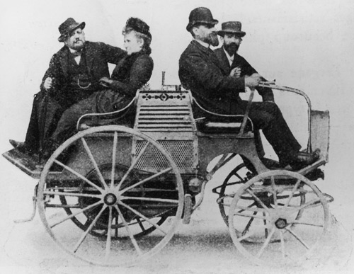 The first Panhard-Levassor car