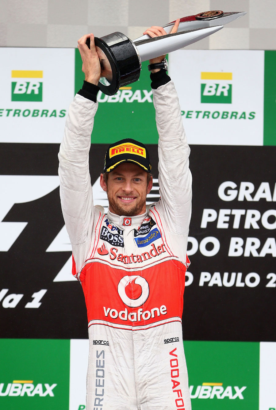 Jenson Button takes the plaudits after his 15th career win