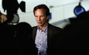 Christian Horner faces the media at Red Bull's headquarters