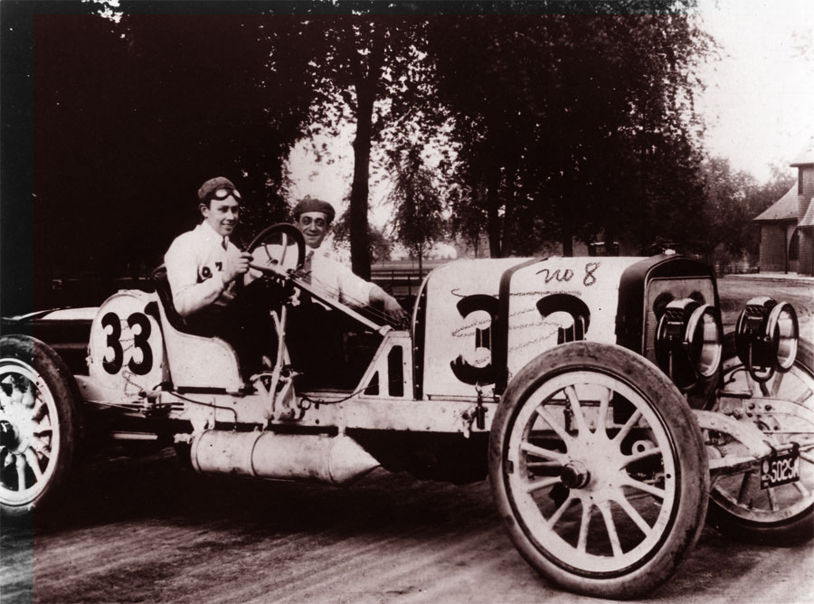 Ralph Mulford's Lozier at the 1911 Indianapolis 500