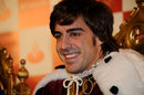 Fernando Alonso dresses up as a wise man
