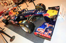 Red Bull's championship-winning RB8 on display at the Autosport show