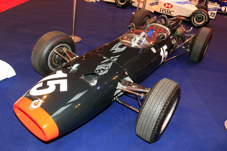 Jackie Stewart's BRM P261 at the Autosport Show