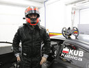 Robert Kubica prepares for his Mercedes DTM test