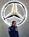 Lewis Hamilton addresses Mercedes factory workers