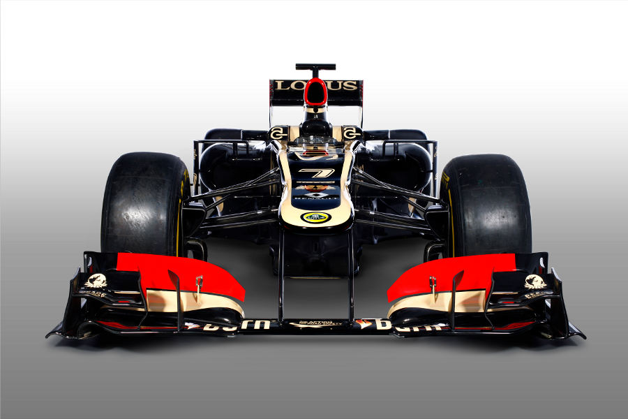 The front of the new Lotus E21