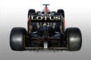 The rear of the new Lotus E21