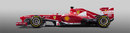 The new Ferrari F138 from the side