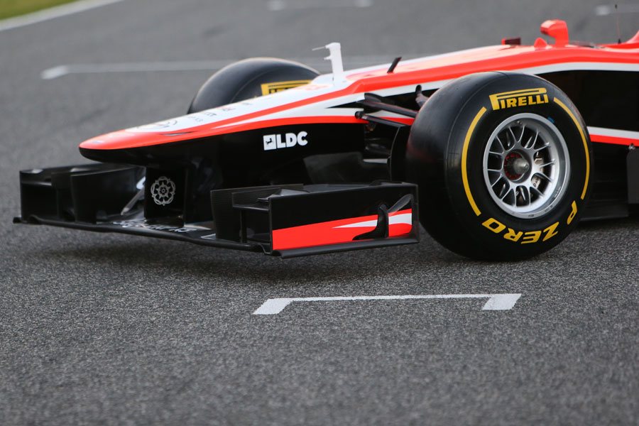The covers come off the 2013 Marussia