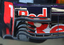 Detail on the Red Bull front wing