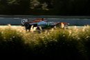 James Rossiter on track in the VJM06