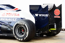 The rear of the new Williams FW34
