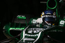 Charles Pic pulls out of the Caterham garage