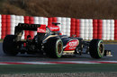 Romain Grosjean on intermediate tyres