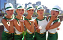 The Rolex Grid girls in Melbourne