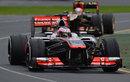 Jenson Button on his way to 9th
