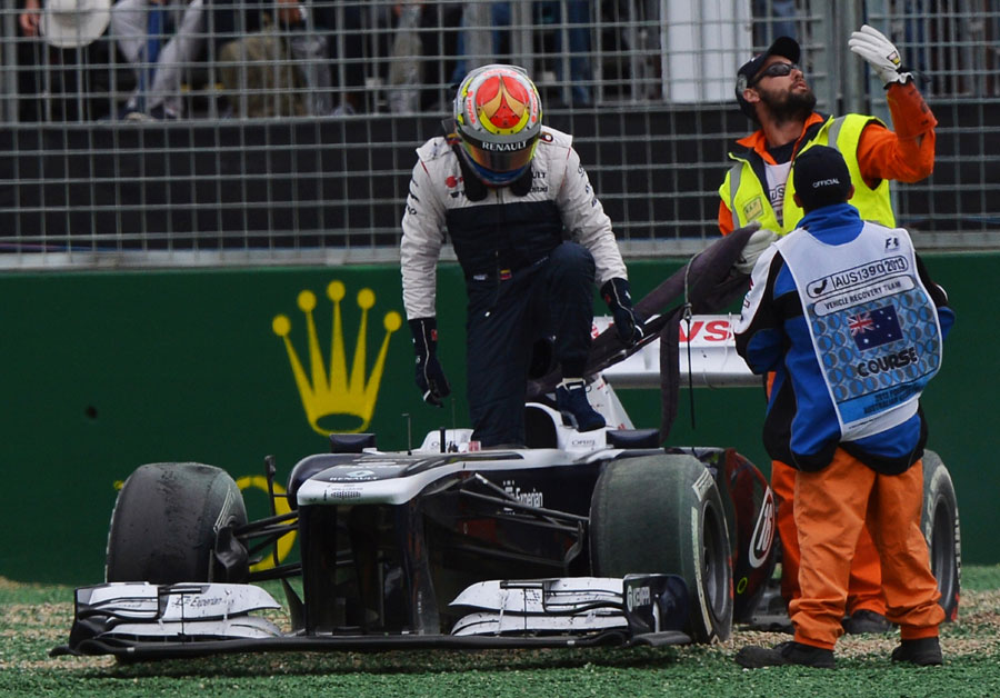Pastor Maldonado's wretched weekend comes to an end