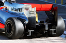The McLaren rear wing 