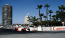 Niki Lauda leads comfortably in his McLaren
