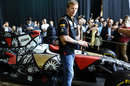 Kimi Raikkonen at a sponsor event on Thursday