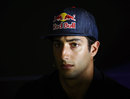 Daniel Ricciardo in the press conference