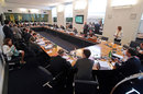 The International Tribunal convenes at the FIA's headquarters