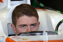 Paul di Resta in the cockpit of the Force India