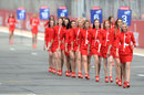 Grid girls at Silverstone