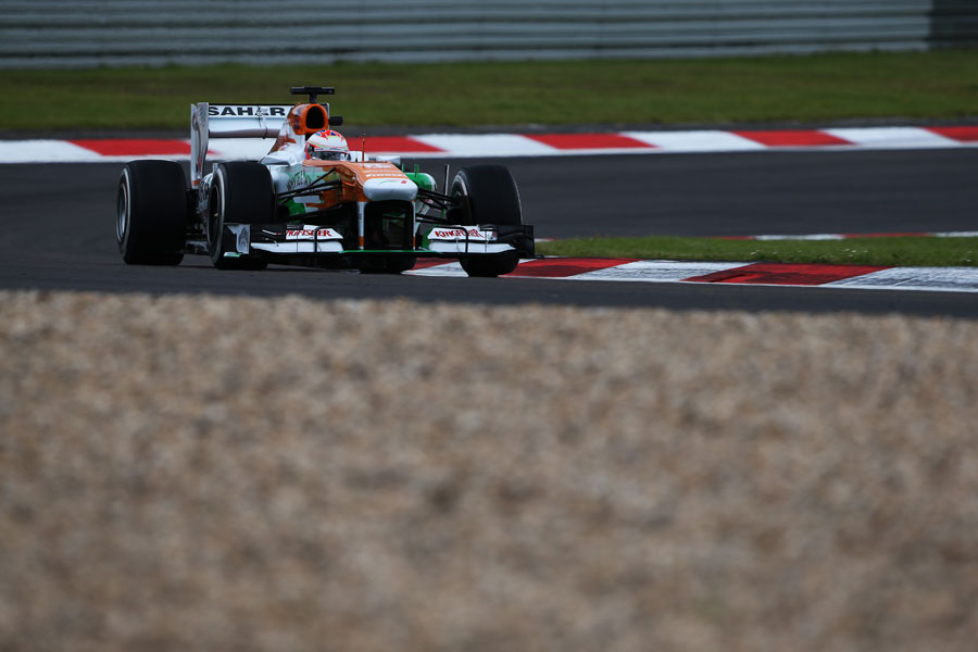 Paul di Resta on track in the Force India