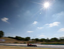 Sebastian Vettel out on track during FP1