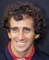 Alain Prost in 1987