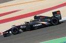 Bruno Senna finally gets his HRT out on track