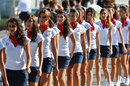 Grid girls at Monza