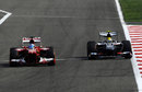 Fernando Alonso overtakes Esteban Gutierrez
