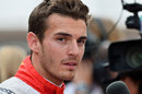 Jules Bianchi faces the press