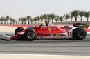 Jody Scheckter drives his 1979 Ferrari 312T4