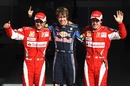 The top three on the Bahrain grid