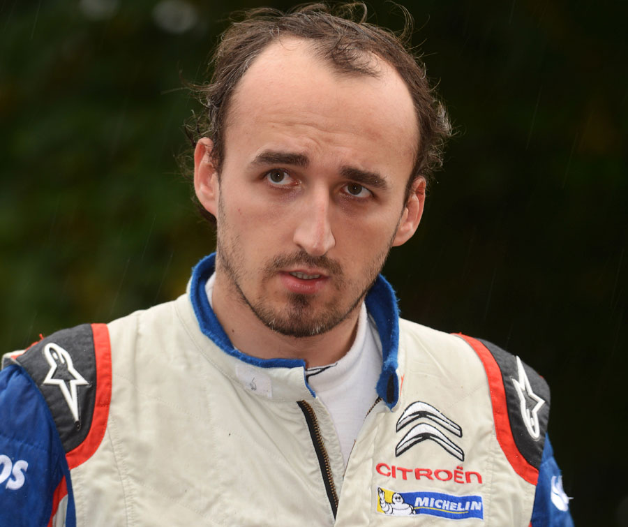 Robert Kubica at DAC Rally Germany