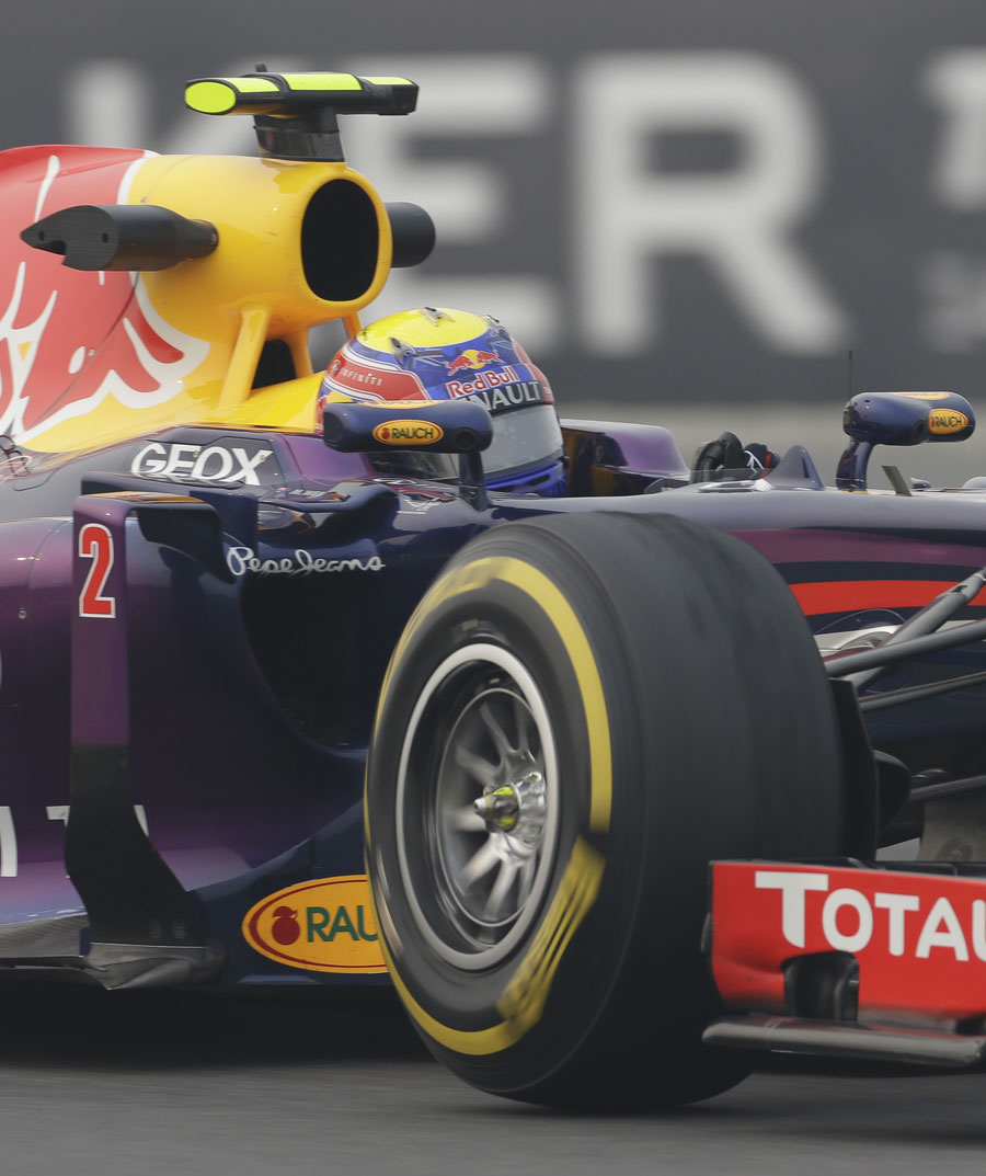 Mark Webber on soft tyres