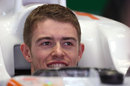 Paul di Resta in the cockpit of his Force India