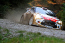 Robert Kubica in action at Wales Rally GB