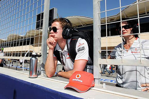 Jenson Button's trainer