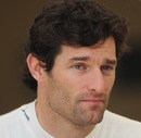 Mark Webber in the Bahrain paddock