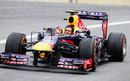 Mark Webber returns to the pits after his final race