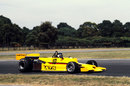 The ATS HS1 with Jean-Pierre Jarier at the wheel
