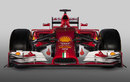 A head on view of the new Ferrari F14 T