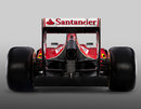 A rear view of the new Ferrari F14 T