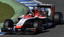 Max Chilton out on track in the Marussia