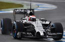 Kevin Magnussen back in the MP4-29 after a hugely impressive opening day